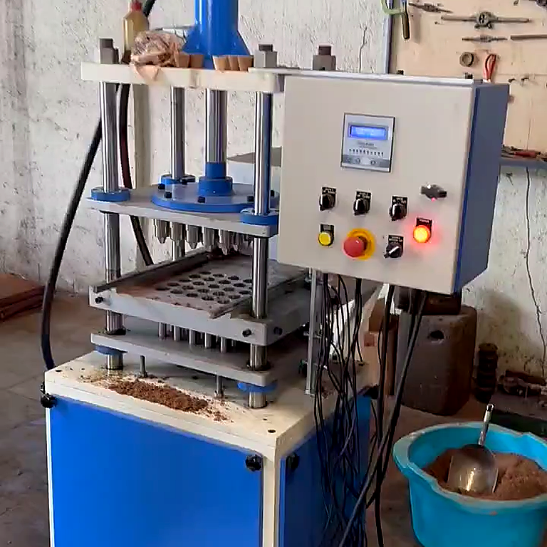 25 CAVITY HYDRAULIC FULLY AUTOMATIC SAMBRANI CUP MACHINE